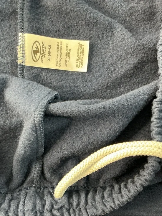 Athletic Works Boys Navy Elastic Waist Joggers - Picture 2 of 8